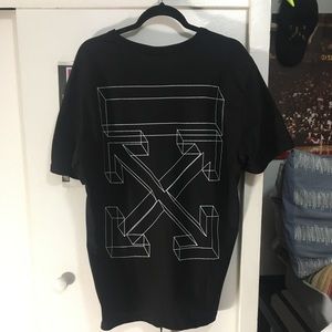 Off white “Unfinished” shirt